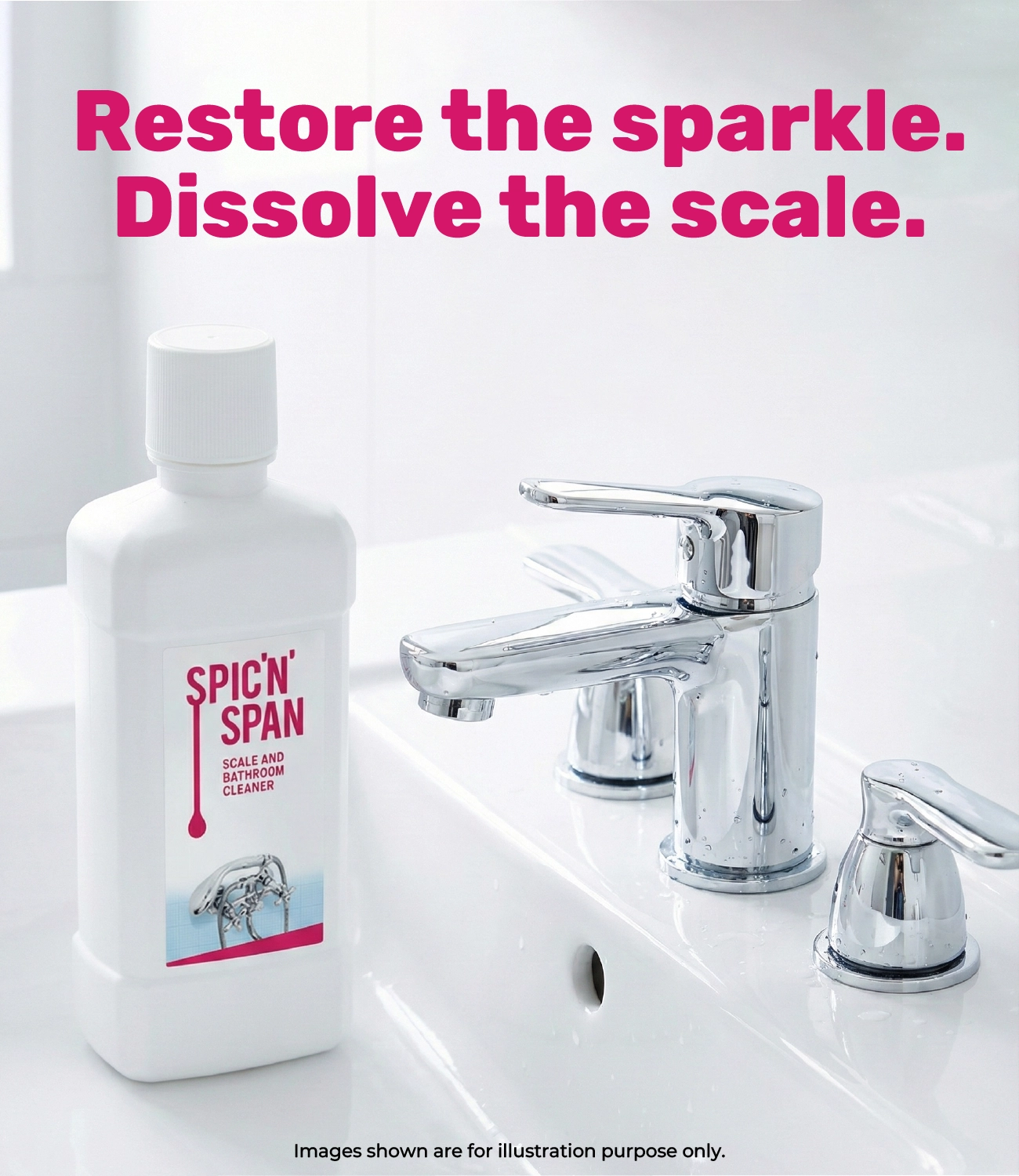 Spic N Span Scale And Bathroom Cleaner
