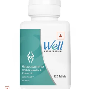 Well Glucosamine With Boswellia & Curcumin