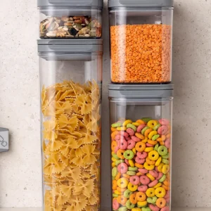 Airtight 4 Piece Stackable Containers